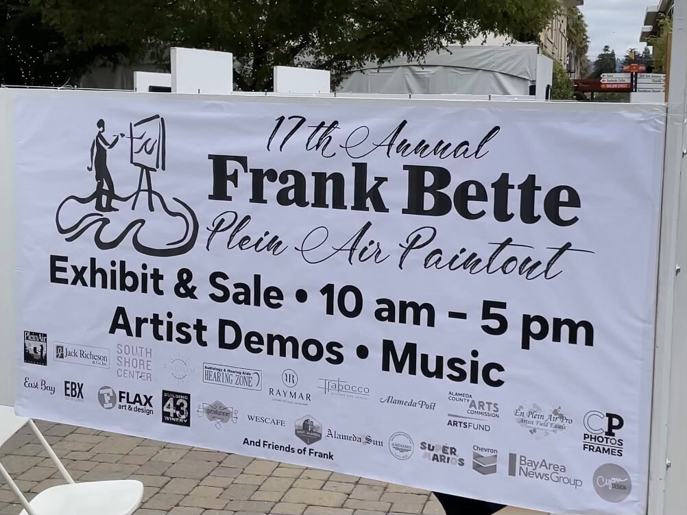 Frank Bette Plein Air Paintout